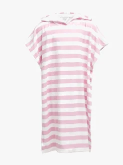 Saltabad Apelviken Badeponcho, Pink White