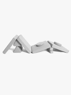 Shappy Play Bygbar Sofa 160x80 cm, Lysegrå