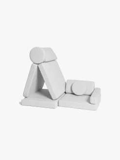Shappy Play Bygbar Sofa 160x80 cm, Lysegrå