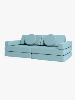 Shappy Play Bygbar Sofa 160x80 cm, Sky Blue