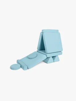 Shappy Play Bygbar Sofa 160x80 cm, Sky Blue