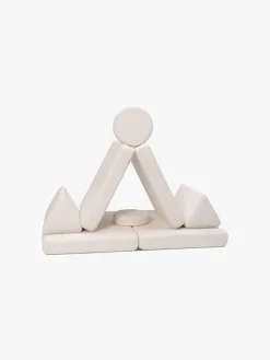 Shappy Play Teddy Bygbar Sofa 160x80 cm, Cream White