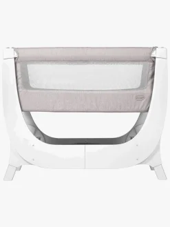 Shnuggle Air Bedside Crib, Stone Grey