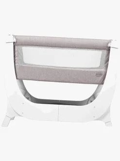Shnuggle Air Bedside Crib, Stone Grey