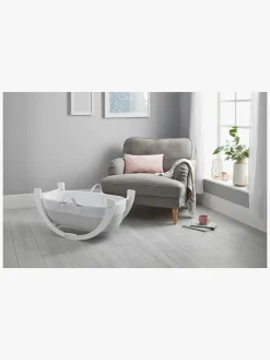 Shnuggle Dreami Moseskurv Sleep System, Grå