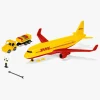 SIKU DHL Flyvemaskine med Tilbehør