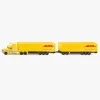 SIKU DHL Lastvogn med Anhænger