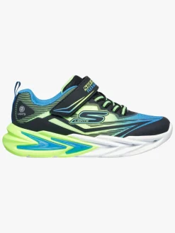 Skechers FLEX-GLOW ULTRA Blinkende Sneakers, Sort
