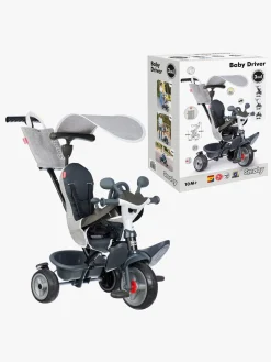 Smoby Baby Driver Trehjulet Cykel Plus, Grå