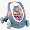 Smoby Little Smoby 3-i-1 Gåvogn med Dukke