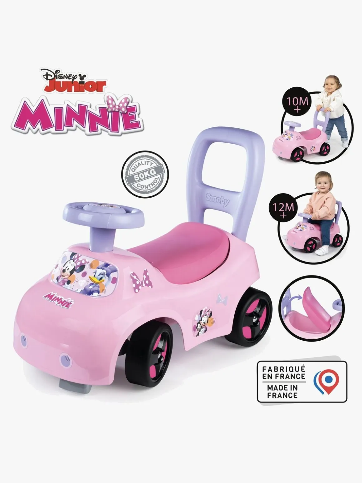 Smoby Minnie Mouse Gåbil