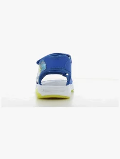 Sonic Blinkende Sandaler, Blue/Neon Yellow