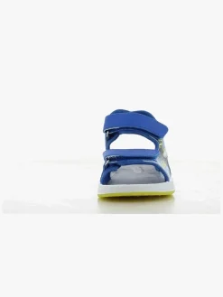 Sonic Blinkende Sandaler, Blue/Neon Yellow