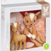 Sophie the Giraffe Dådyr Gavesæt Nusseklud, Brun