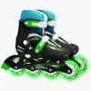 Stamp Skids Control Light-Up Inliners Størrelse 30-33, Grøn/Sort