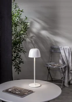 Star Trading Bordlampe Ronda, Hvid