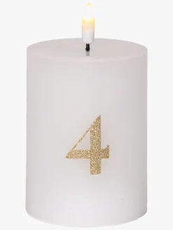 Star Trading LED Bloklys 4-pak, Flamme Advent