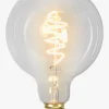 Star Trading LED-lampe E27 G125 Decoled Spiral Clear 3-step Memory