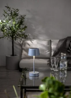Star Trading Solcellelampe Solei, Blå