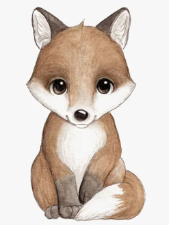 Stickstay Flurry The Fox Wallsticker