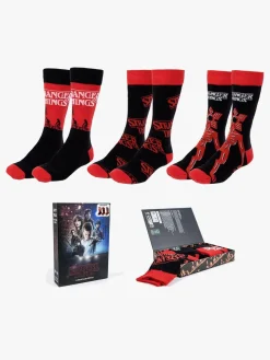 Stranger Things Strømper 3-pak, Flerfarvet