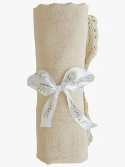 Summerville  Rynket Tæppe Lace, Sandshell