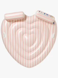 SUNNYLiFE  Oppusteligt Dobbelthjerte, Stole My Heart Pink Stripe