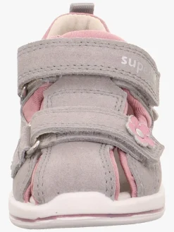 Superfit Boomerang Sandaler, Lysegrå/Lyserød