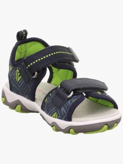 Superfit Mike 3.0 Sandaler, Blå/Lysegrøn