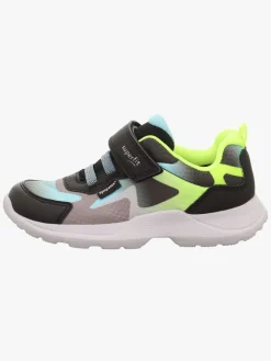 Superfit Rush WP Sneakers, Grey/Yellow