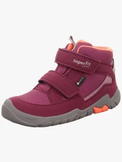 Superfit  Trace Mid GTX Forede Sneakers, Red/Orange