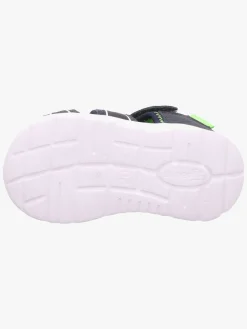 Superfit Wave Sandaler, Blå/Lysegrøn