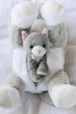 Teddykompaniet Bamse Katten Tuva med Kattekilling
