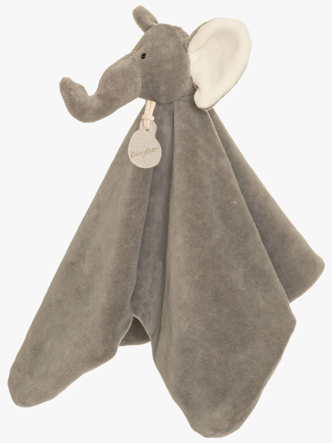Teddykompaniet Diinglisar Elefant Nusseklud, Grey