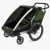 Thule Chariot Cab 2 Cykelanhænger, Cypress Green