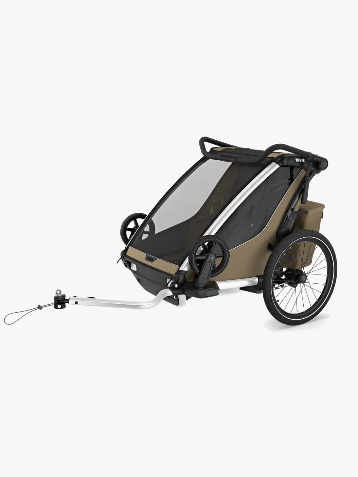 Thule Chariot Cross 2 Cykelanhænger, Khaki G3