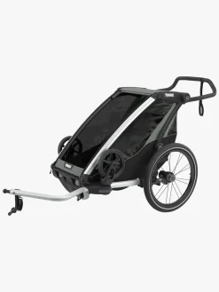 Thule Chariot Lite 1 Cykelanhænger inkl. Ski- og Vandresæt, Agave