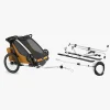 Thule Chariot Sport 2 Cykelanhænger inkl. Skisæt, Natural Gold G3