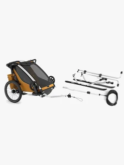 Thule Chariot Sport 2 Cykelanhænger inkl. Skisæt, Natural Gold G3