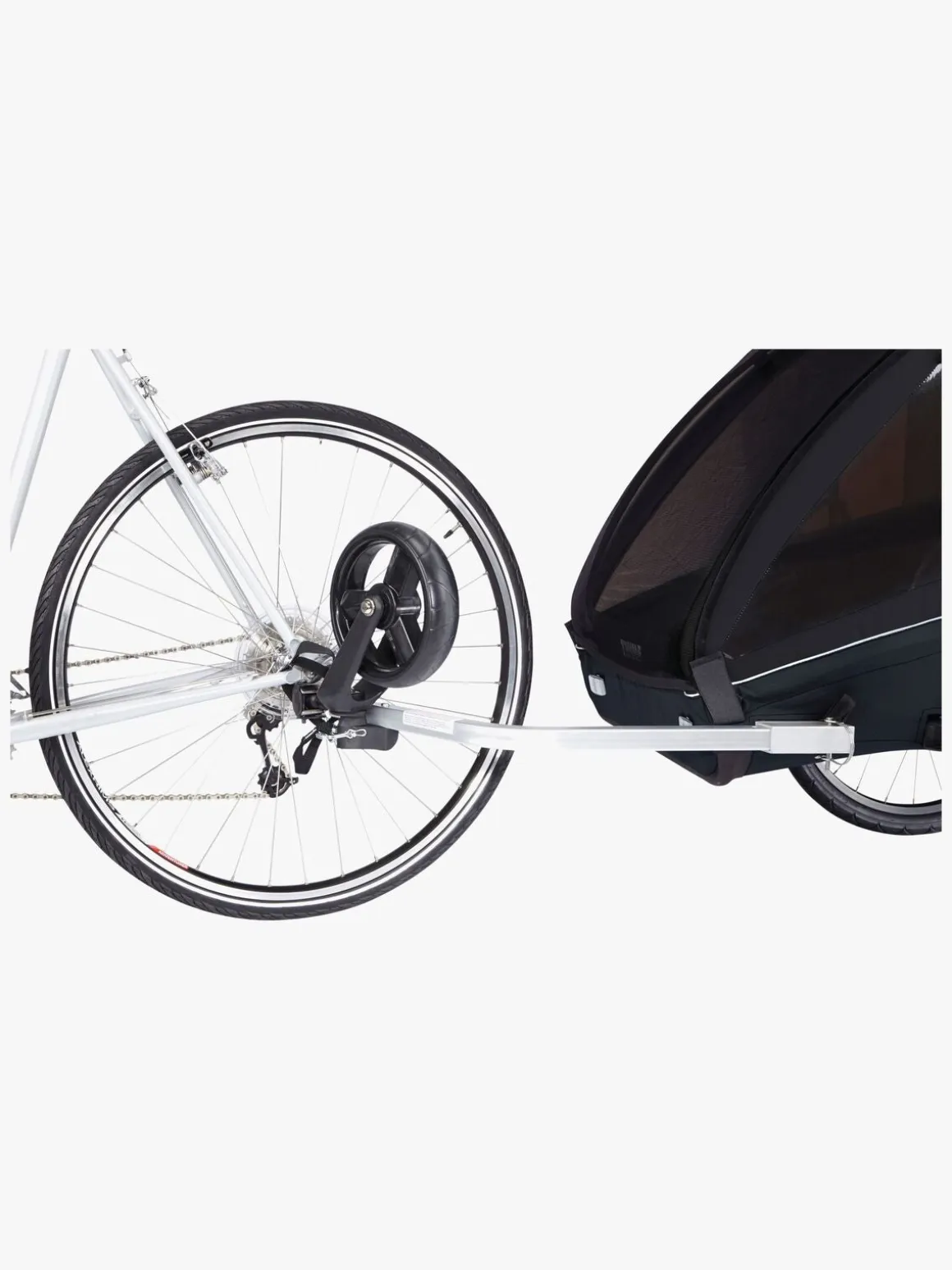 Thule Coaster XT Cykelanhænger inkl. Gåturssæt, Black