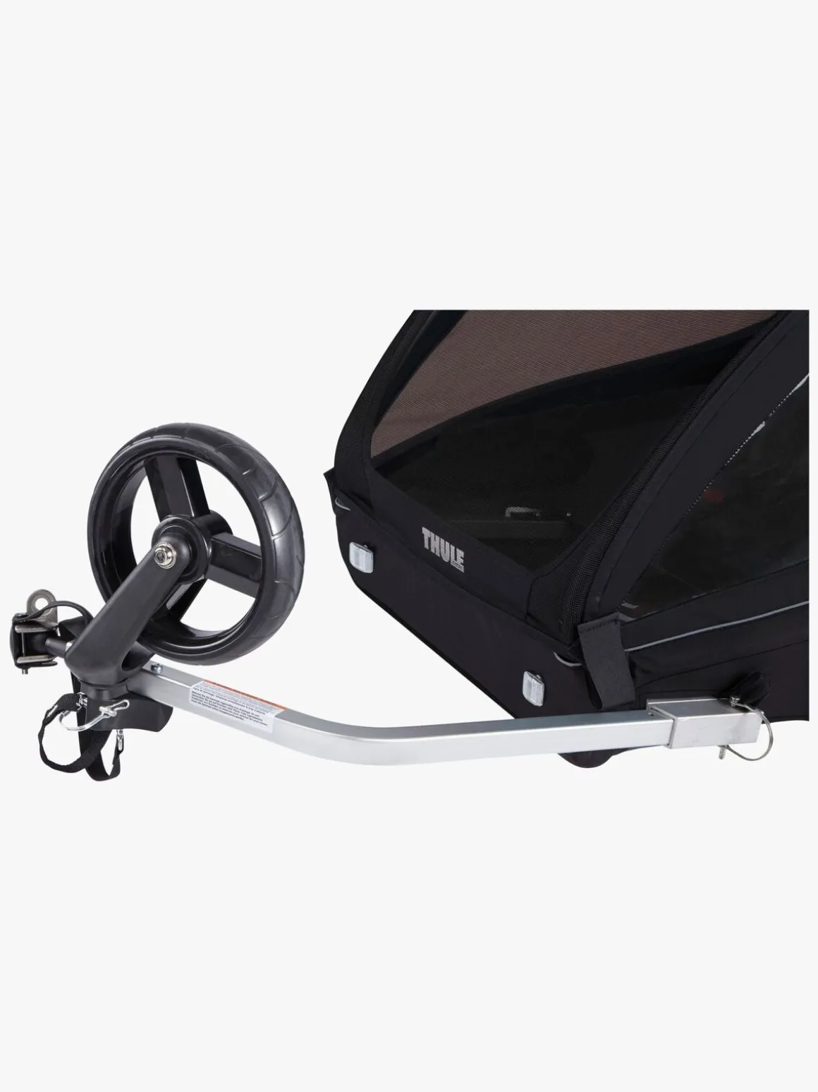 Thule Coaster XT Cykelanhænger inkl. Gåturssæt, Black