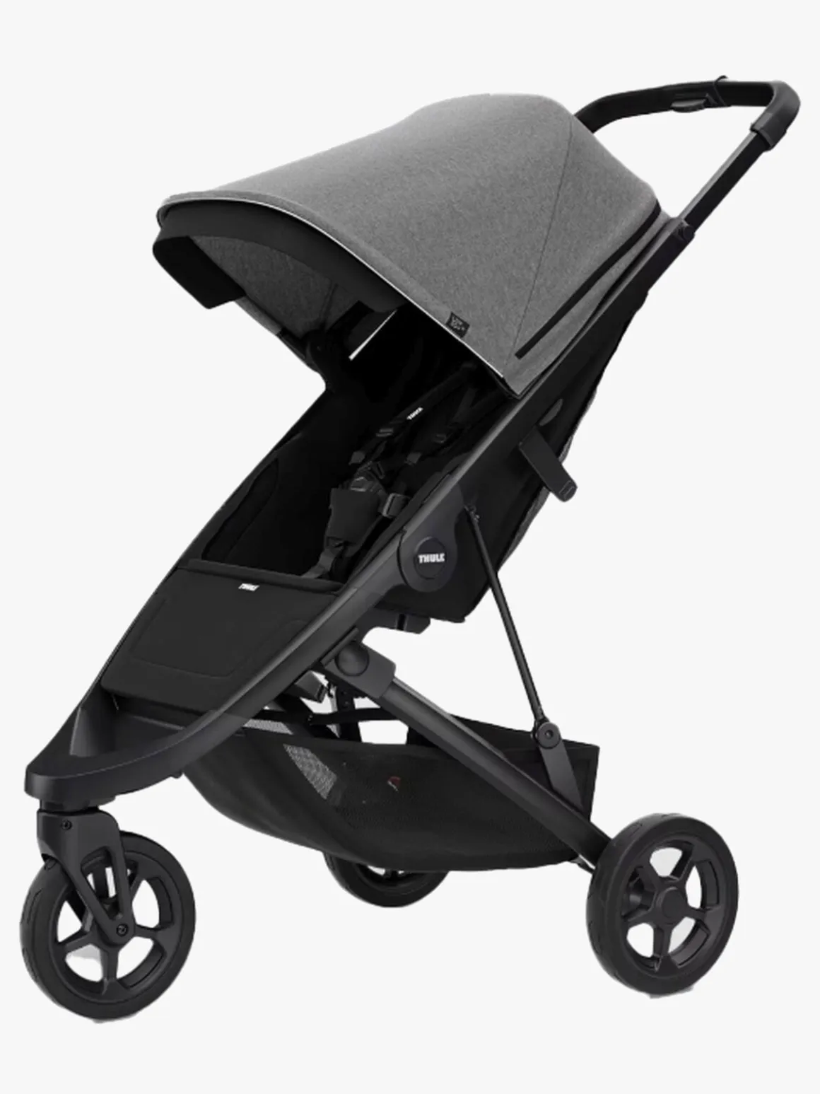 Thule Spring Klapvogn, Grey Melange/Black