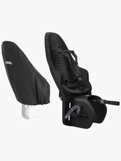 Thule Yepp 2 Maxi Rack Mount Cykelstol inkl. Regnslag, Sort