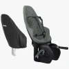 Thule Yepp 2 Maxi Rack Mount Cykelstol inkl. Regnslag, Agave