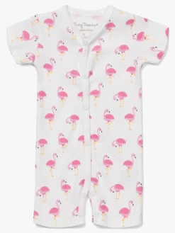Tiny Treasure Summer Heldragt 2-pak, White/Flamingo