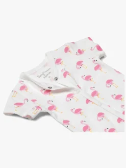 Tiny Treasure Summer Heldragt 2-pak, White/Flamingo