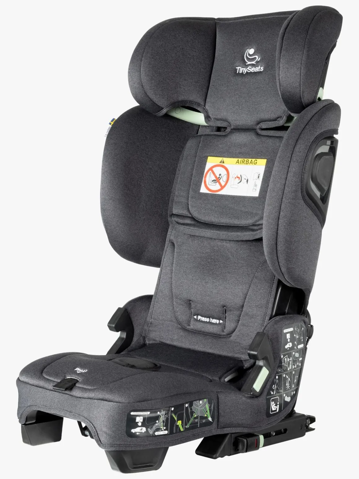 TinySeats Two Autostol, Midnight Grey