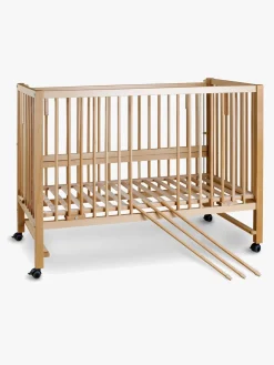 tiSsi XXL Bedside Crib HAJO 120x60, Natur