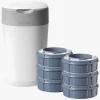 Tommee Tippee Sangenic Twist & Click inkl. 6 Refill, Hvid