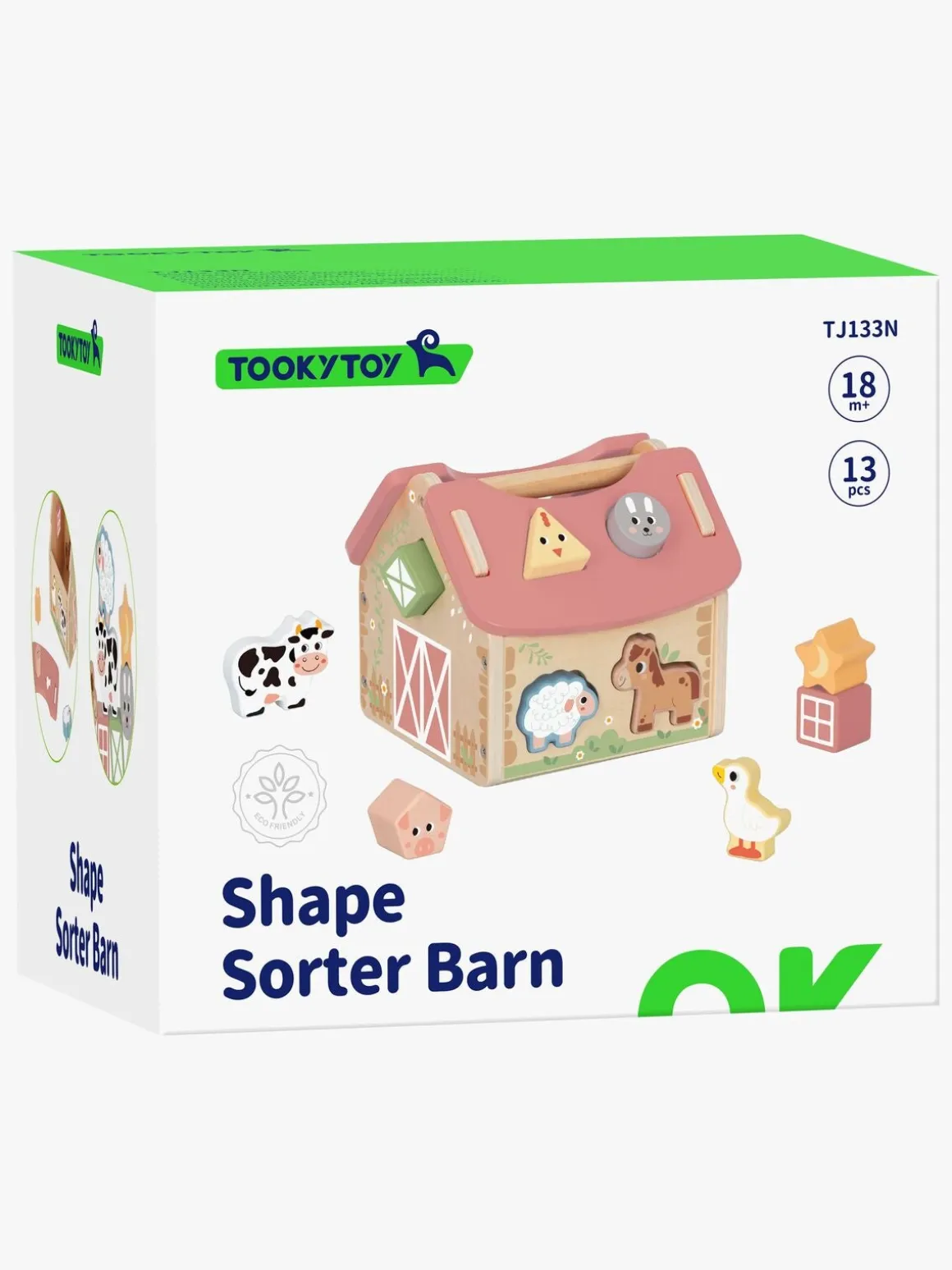 Tooky Toy Farm House Puttekasse